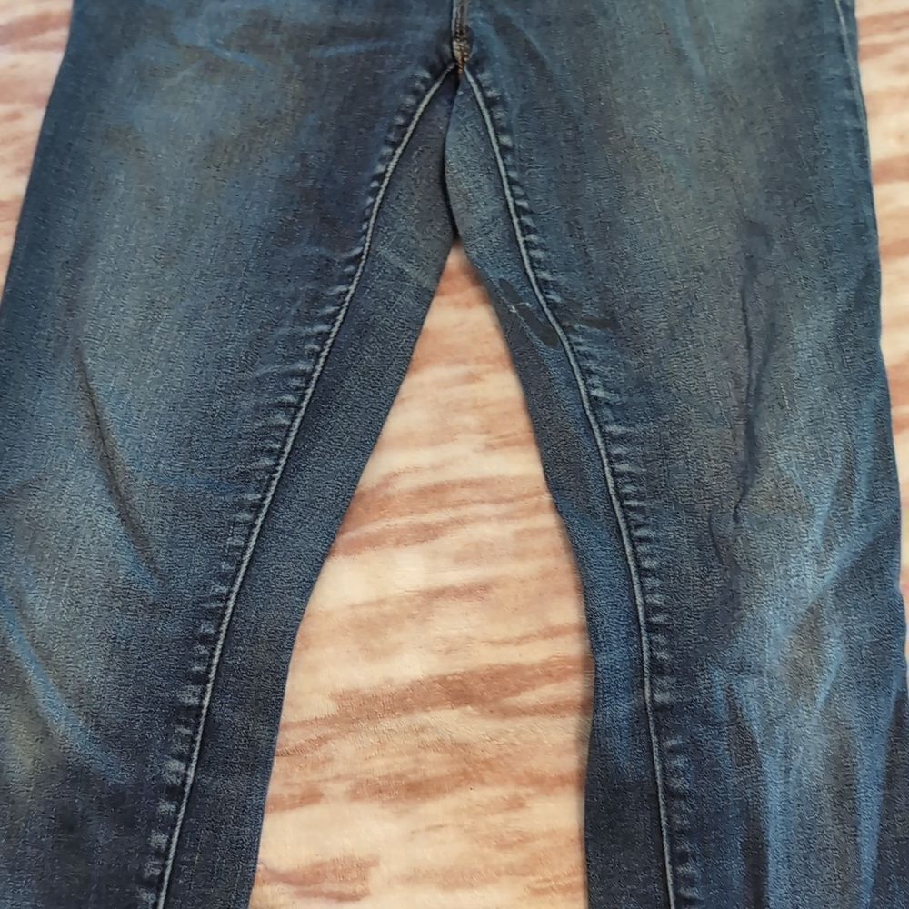 Ann Taylor Loft Blue Skinny Jeans Size 0 - Picture 3 of 9